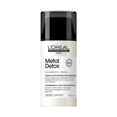 L'Oreal Professionnel Metal Detox Anti-Metal High Protection Cream 100ml in Clear