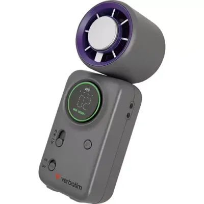 Verbatim Cool 'n' Go Ice Touch Mini Handheld Fan - Thumbnail 2