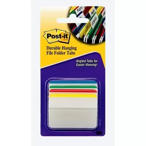 Post-It 686A1 tab index Green Red Yellow - Image 1