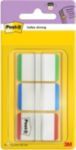 Post-it Strong Index Coloured Tips Red/Green/Blue (Pack of 66) 686L-GBR