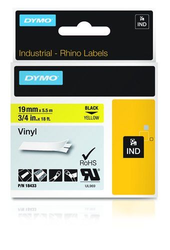 DYMO IND Vinyl Labels - Image 1