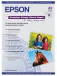 Epson Premium Glossy Photo Paper DIN A3 255g/m 20 Sheets - Image 1