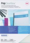 GBC Binding Cover Poly Clear View A4 300 Micron Frosted - Thumbnail 1