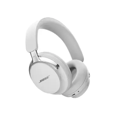 Bose 890101-0200 headphones/headset Wireless Head-band Calls/Music Bluetooth White - Thumbnail 2