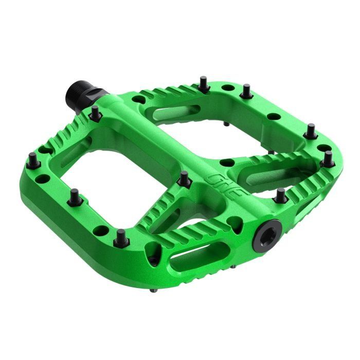 OneUp Components Composite Pedals - Green - Image 1