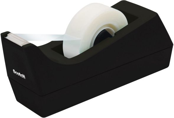 Scotch 7000028837 tape dispenser Metal Plastic Black