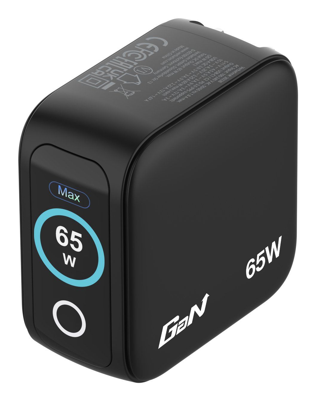 Verbatim Mini GaN Charger 65W with Display - Image 1