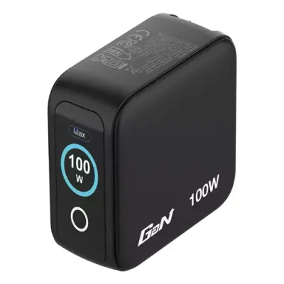 Verbatim Mini GaN Charger 100W with Display - Thumbnail 2
