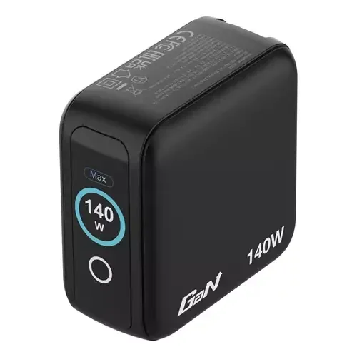 Verbatim Mini GaN Charger 140W with Display - Image 1
