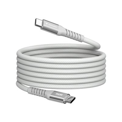Verbatim Sync & Charge Magnetic Cable - 60W USB-C to USB-C 120 cm Grey