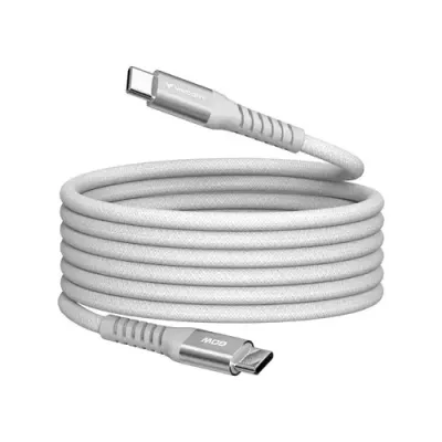 Verbatim Sync & Charge Magnetic Cable - 60W USB-C to USB-C 120 cm Grey - Thumbnail 2