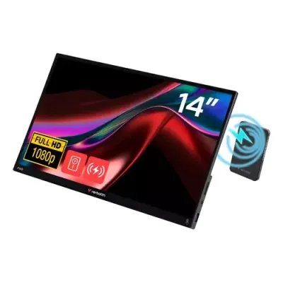 Verbatim Portable Touchscreen Monitor Light 14" Full HD 1080p & Wireless Power Supply - Thumbnail 2