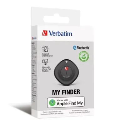 Verbatim MYF-01 Bluetooth Item Finder 1 pack Black - Thumbnail 2