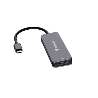 Verbatim USB-C Essentials Multiport Hub 4 ports: HDMI USB-C PD USB-A 3.2 Gen 1 USB-A - Thumbnail 2