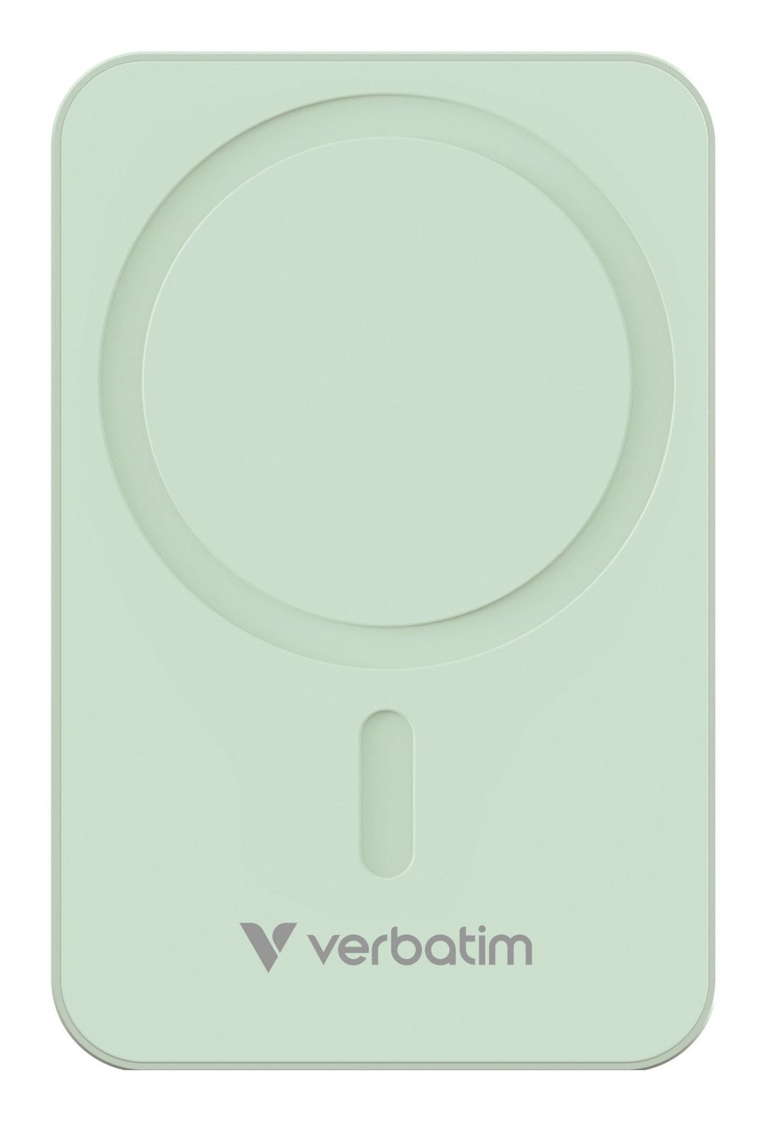 Verbatim Charge 'n' Go Essentials Magnetic Wireless Power Bank 20000 mAh Green - Image 1