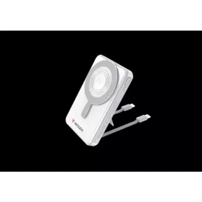 Verbatim Charge'n'Go 2C & Display Power Bank 10000 mAh Silver - Thumbnail 2