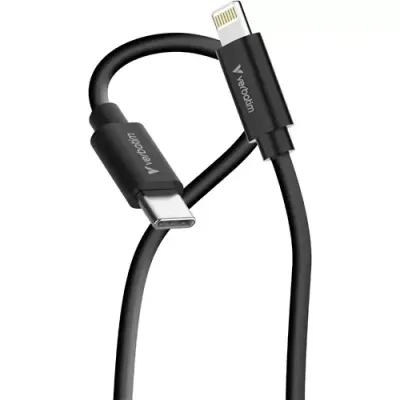 Verbatim Essentials Sync & Charge USB-C to Lightning Cables - Thumbnail 2