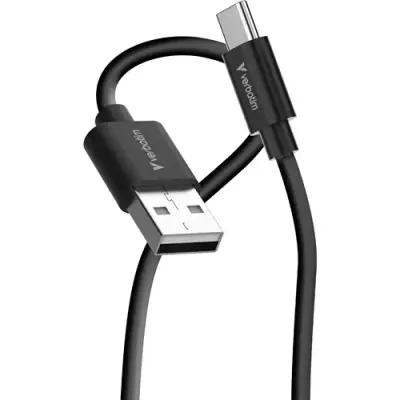 Verbatim Essentials Sync & Charge USB-A to C Cables - Thumbnail 2
