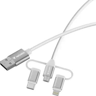 Verbatim Essentials 3-in-1 Sync & Charge Cable - Thumbnail 2