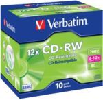 Verbatim CD-RW 12x 700 MB 10 pc(s) - Image 1