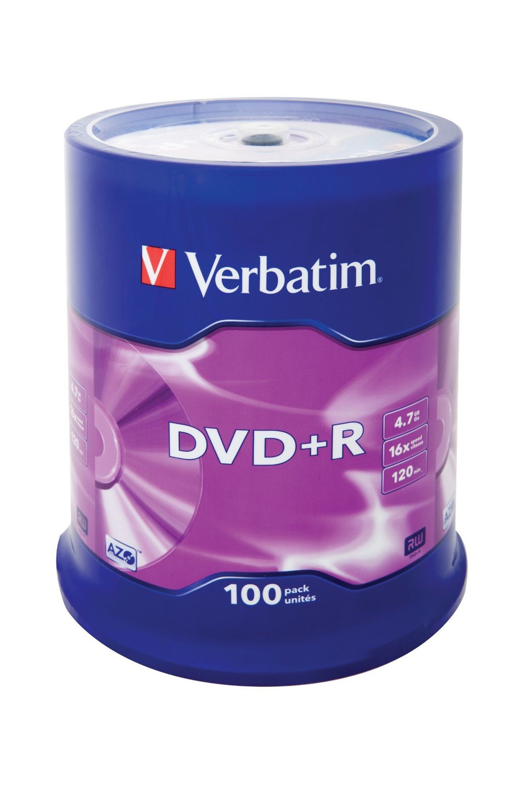 Verbatim DVD+R Matt Silver 4.7 GB 100 pc(s) - Image 1