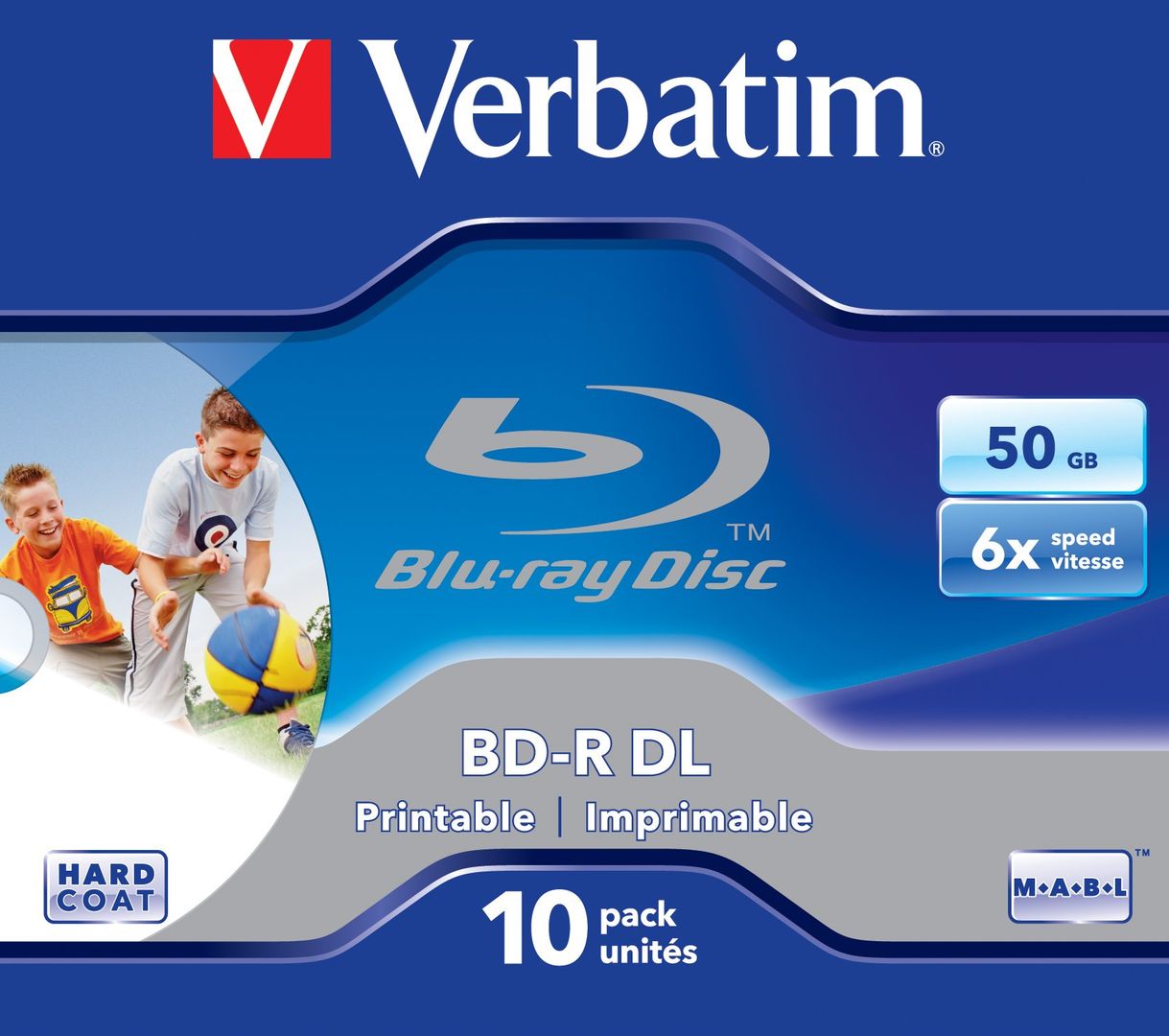 Verbatim 43736 blank Blu-Ray disc BD-R 50 GB 10 pc(s) - Image 1