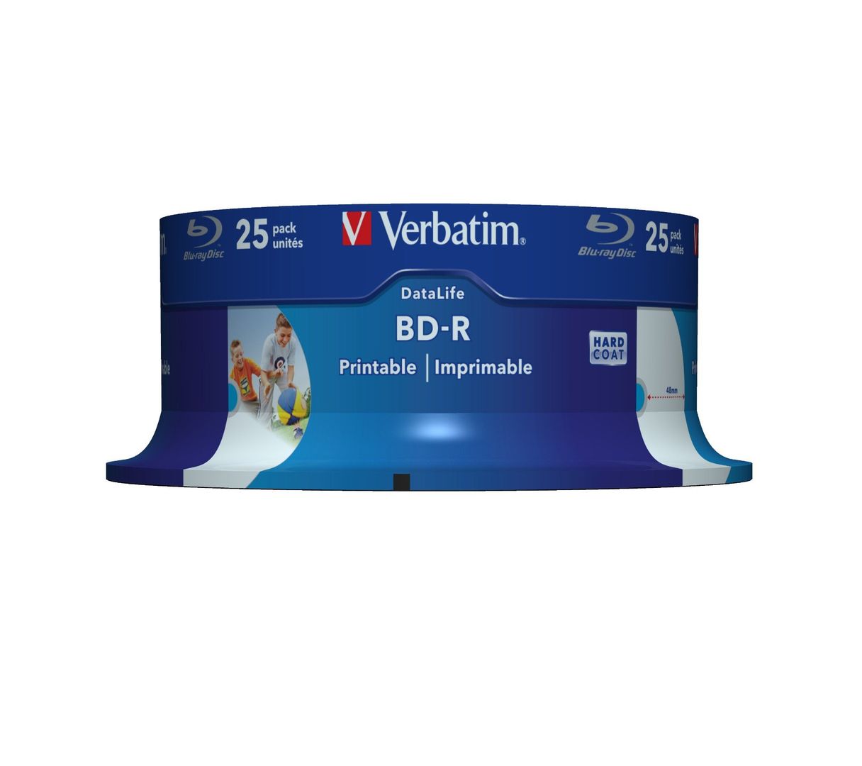 Verbatim 43811 blank Blu-Ray disc BD-R 25 GB 25 pc(s) - Image 1