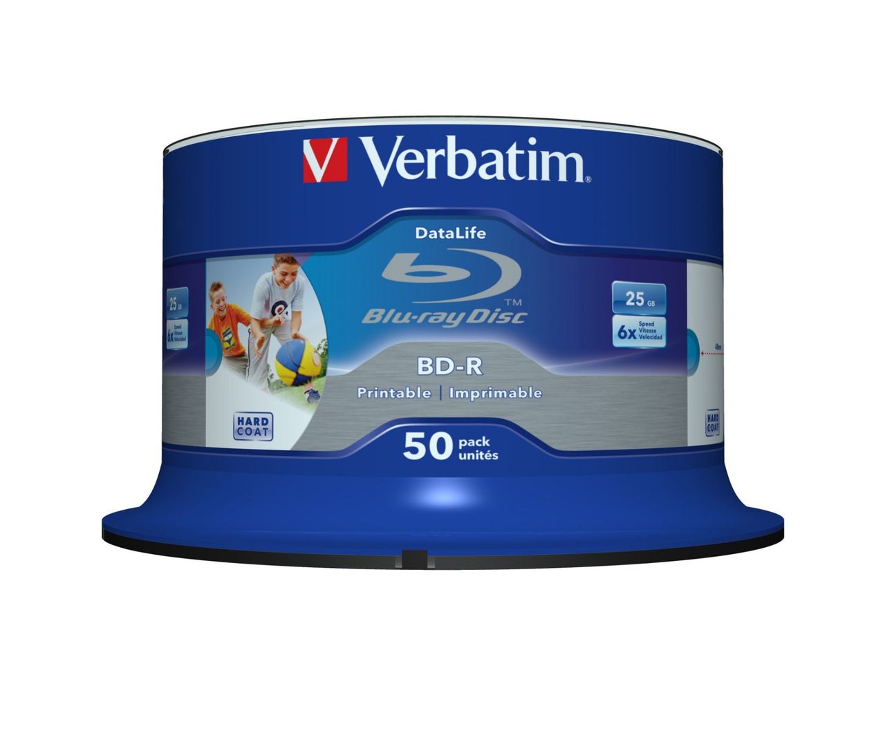 Verbatim 43812 blank Blu-Ray disc BD-R 25 GB 50 pc(s) - Image 1