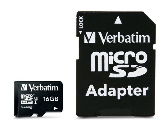 Verbatim Premium 16 GB MicroSDHC Class 10 - Image 1