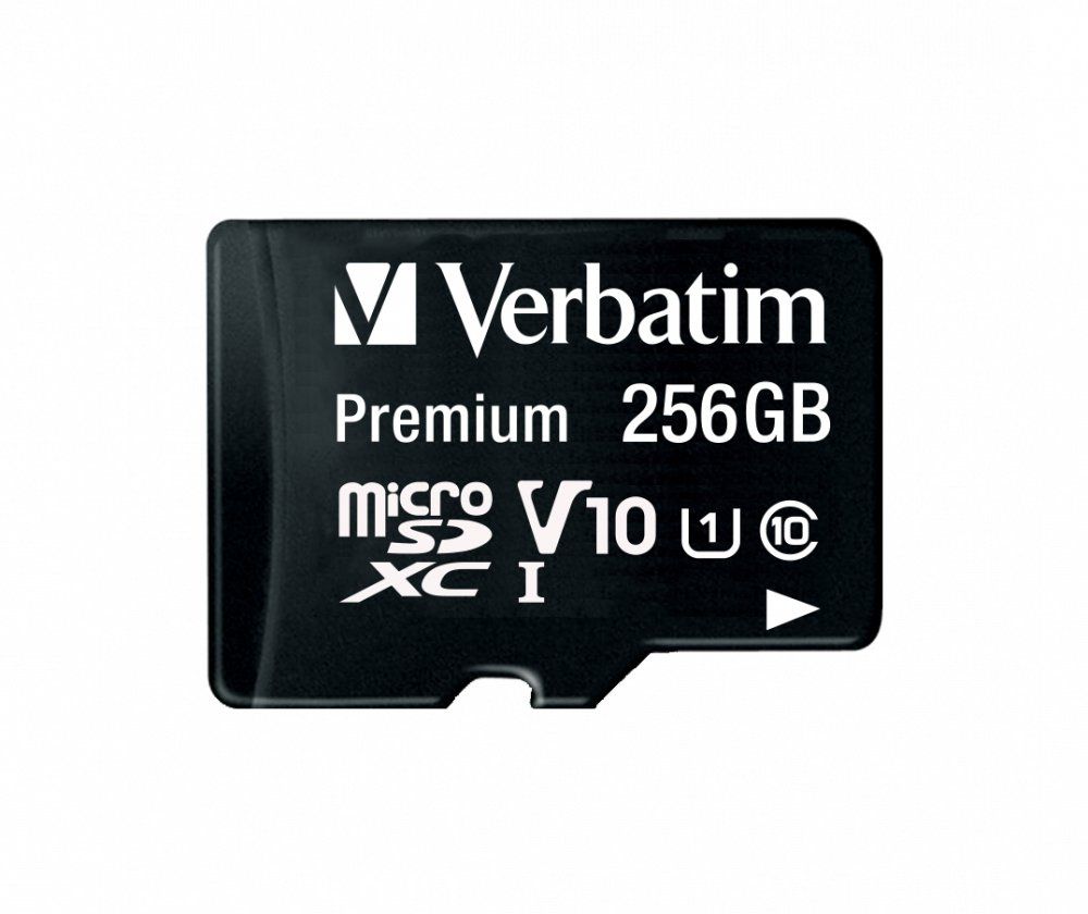Verbatim Premium U1 256 GB MicroSDXC UHS-I Class 10 - Image 1
