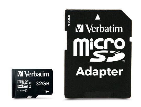 Verbatim Pro 32 GB MicroSDHC UHS Class 10 - Image 1