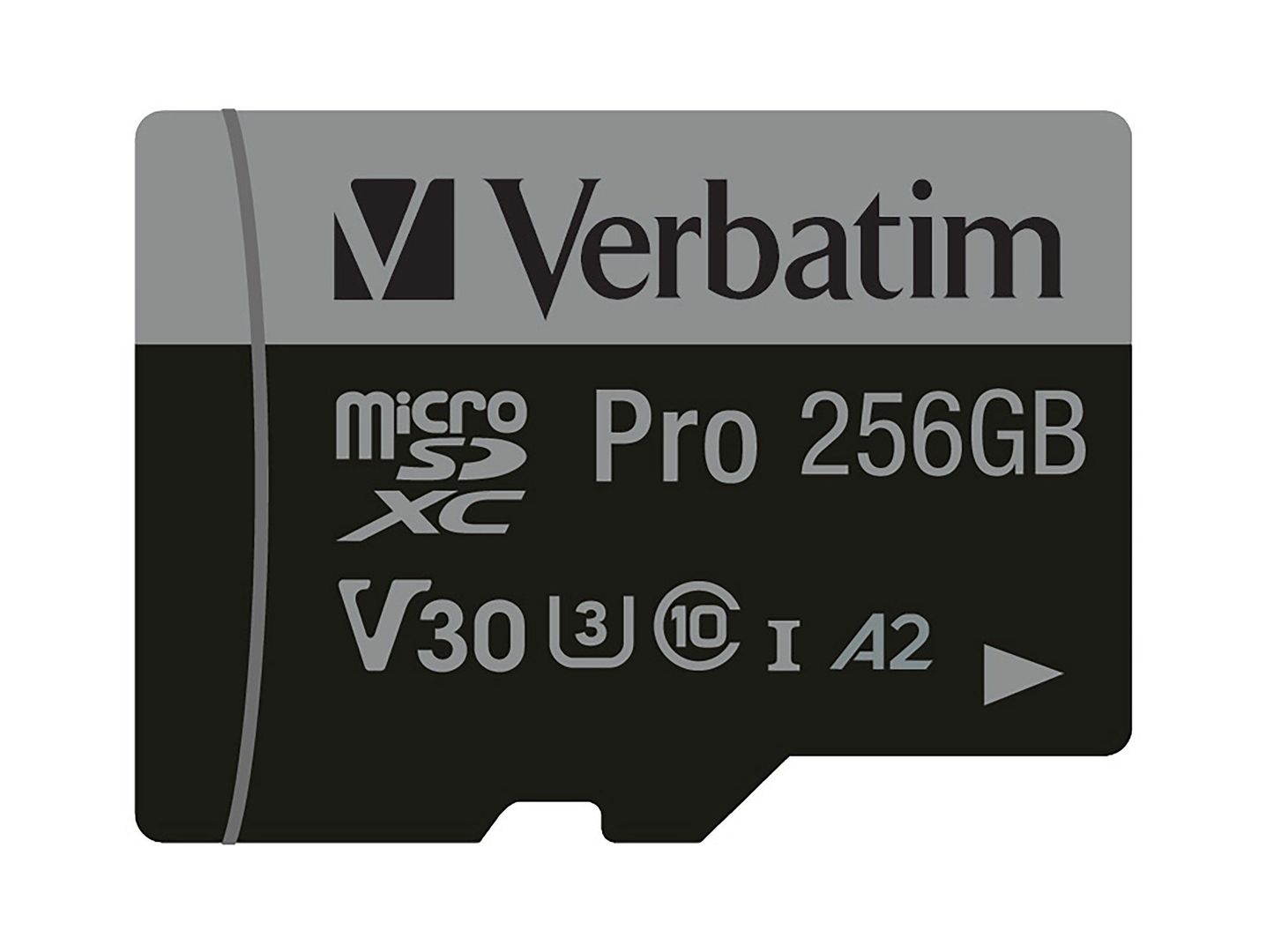 Verbatim Pro U3 256GB Micro SDXC Card - Image 1