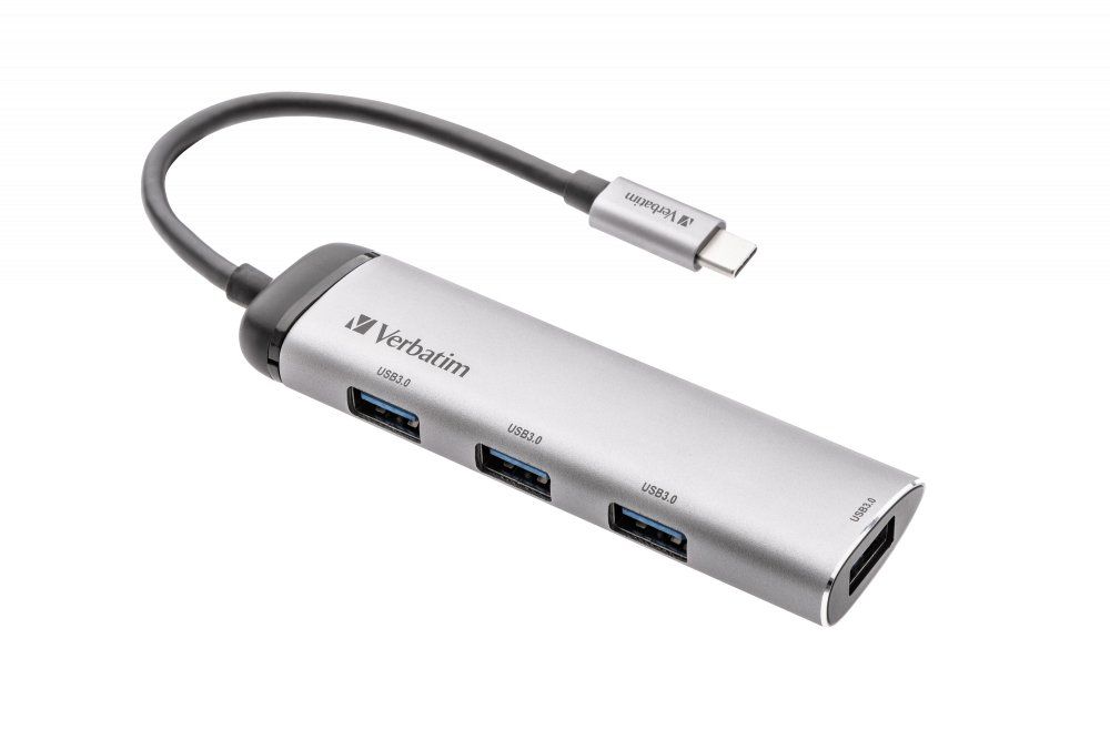 Verbatim USB-C Multiport Hub Four port USB 3.2 Gen 1 - Image 1