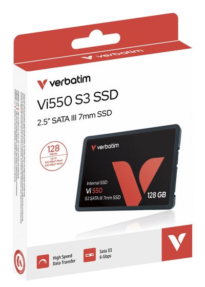 Verbatim Vi550 S3 SSD 128GB - Thumbnail 2