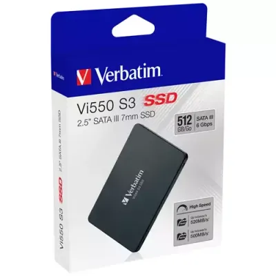 Verbatim Vi550 S3 SSD 512GB - Thumbnail 2