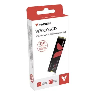 Verbatim Vi3000 PCIe NVMe M.2 SSD 256GB - Thumbnail 2