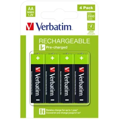 Verbatim 49517 household battery Rechargeable battery AA Nickel-Metal Hydride (NiMH) - Thumbnail 2