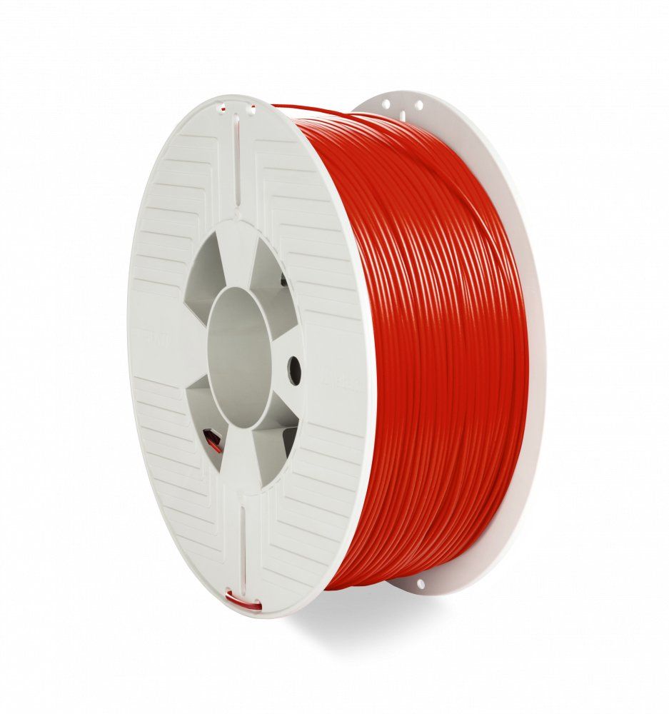 Verbatim 55053 3D printing material Polyethylene Terephthalate Glycol (PETG) Red 1 kg - Image 1