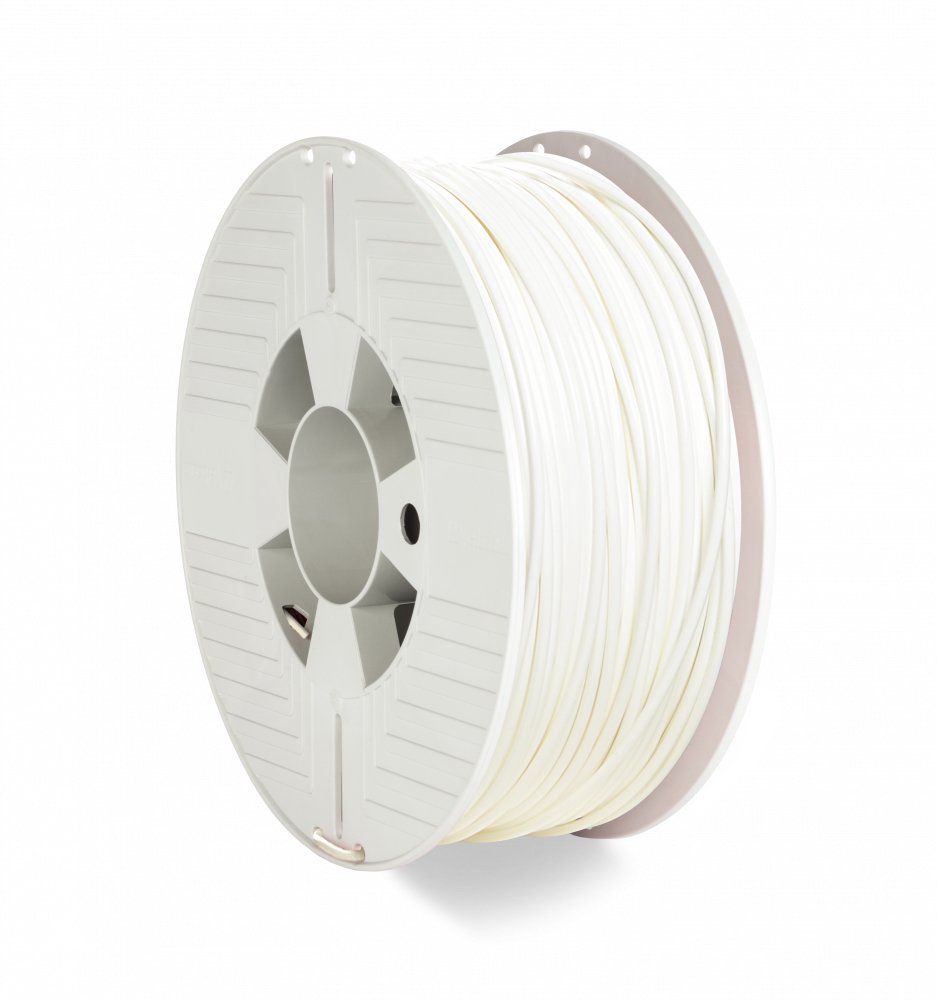 Verbatim 55058 3D printing material Polyethylene Terephthalate Glycol (PETG) White 1 kg - Image 1