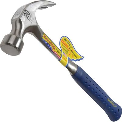 Estwing E3/20C E3/20C Curved Claw Hammer - Vinyl Grip 560G (20Oz)