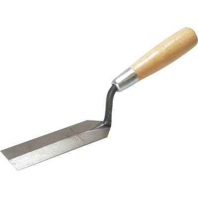 Marshalltown M54 54 Margin Trowel Wooden Handle 5 X 1.1/2In
