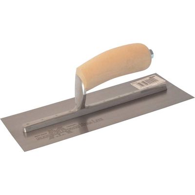 Marshalltown MXS1 Mxs1 Plastererfts Finishing Trowel Wooden Handle 11 X 4.1/2In