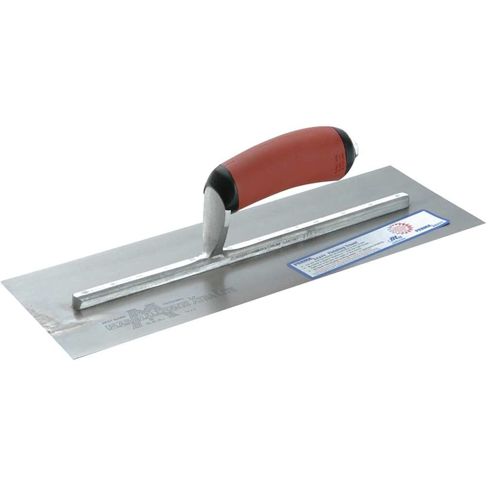 Marshalltown MPB145D Mpb145D Pre-Worn Permashape® Finishing Trowel Durasoft® Handle 14 X 5In - Image 1