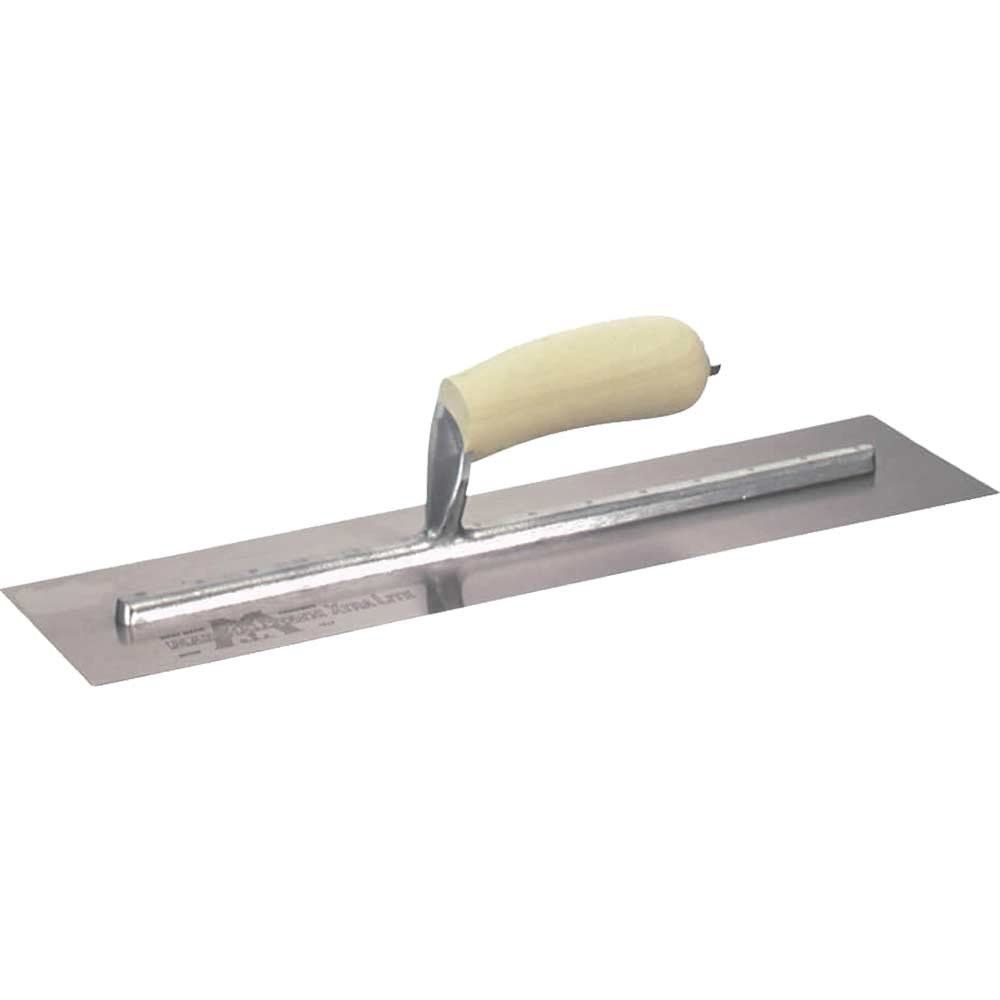 Marshalltown MXS66 Mxs66 Cement Trowel Wooden Handle 16 X 4In - Image 1