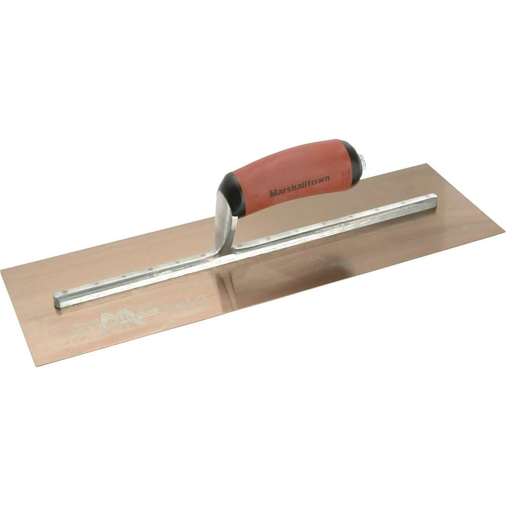 Marshalltown MXS165GD Mxs165Gd Gold Finishing Trowel Durasoft® Handle 16 X 5In - Image 1