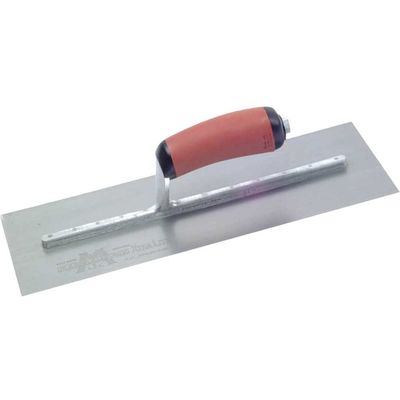 Marshalltown MPB14SSD Mpb14Ssd Pre-Worn Permashape® Finishing S/S Trowel Durasoft® Handle 14 X 5In