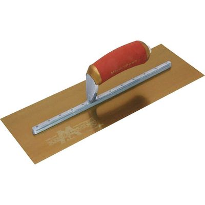 Marshalltown Gold Stainless Steel Pre-Worn Plasterers Trowel