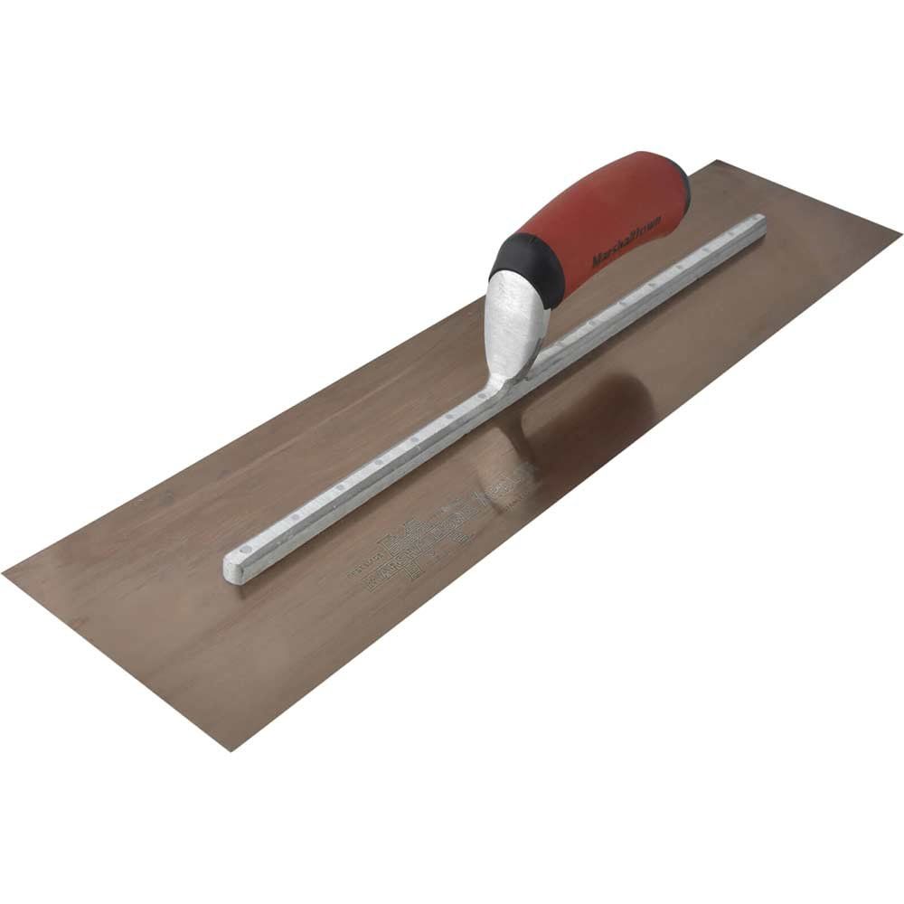 Marshalltown Golden Stainless Steel Extra Large Finishing Trowel - Image 1