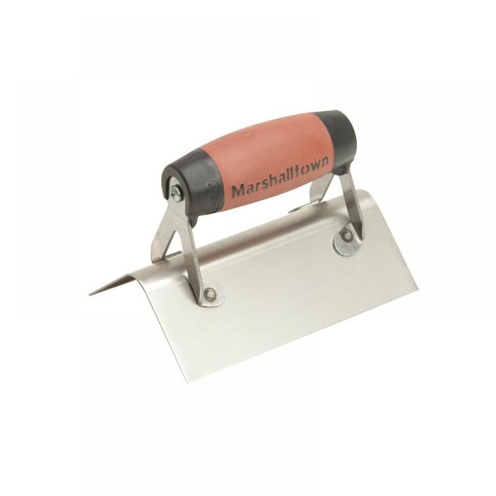 Marshalltown M68SSD 68Ssd Stainless Steel External Corner Trowel Rounded Durasoft® Handle - Image 1
