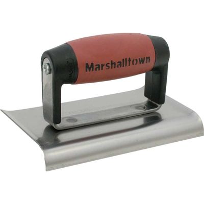 Marshalltown M136D M136D Cement Edger Curved End Durasoft® Handle 6 X 3In